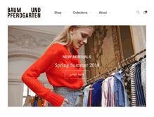 Tablet Screenshot of baumundpferdgarten.com